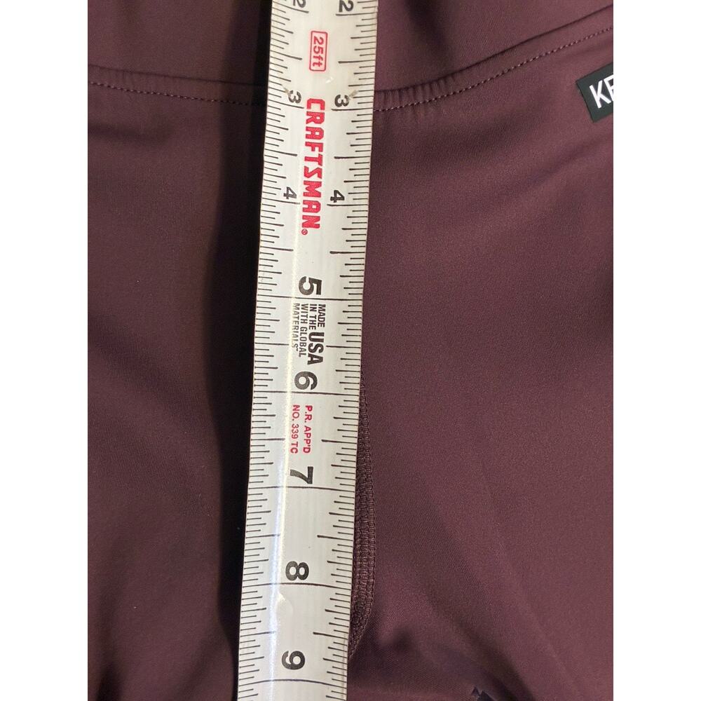 Kerrits Coolcore Full Leg Grip Riding Tights Plum Purple Women's S - Picture 6 of 9